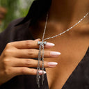 Carys Silver Chains Necklace Set, view 4