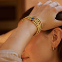 Josie Gold Birthstone Bracelet, view 4