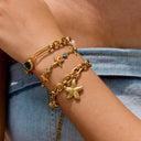 Tove Gold Starfish Bracelet, view 3
