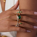 Ursa Gold Knot Statement Ring, view 2