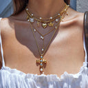 Rosalie Pearl Necklace Set, view 4