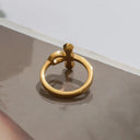 Ursa Gold Knot Statement Ring, view 6