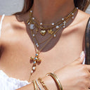Rosalie Pearl Necklace Set, view 2