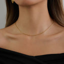 Dulcie Gold Chain Necklace, view 2