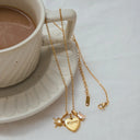 Mother's Appreciation Gold Locket Necklace, view 5