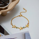 Tove Gold Starfish Bracelet, view 7