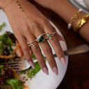 Ursa Gold Knot Statement Ring, view 3