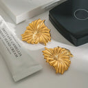 Fable Gold Statement Earrings, view 7