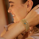 Josie Gold Birthstone Bracelet, view 3