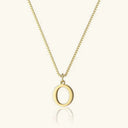 Tierney Gold Initial Necklace, view 26