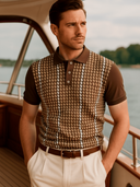 Elliot Men's Vintage Inspired Polo Shirt, view 2