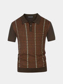 Elliot Men's Vintage Inspired Polo Shirt, view 5