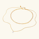 Esmee Freshwater Pearl Layered Necklace, view 7