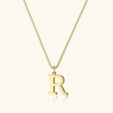 Tierney Gold Initial Necklace, view 29