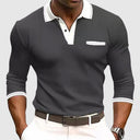 Mooloolaba Men's Contrast Trim Short Sleeve Shirt, view 4