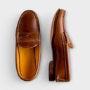 Pia classic loafers for women with smooth finish, view 4