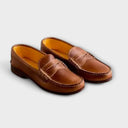Pia classic loafers for women with smooth finish, view 5
