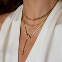 Tamsin Gold Cuban Link Chain, view 4