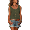 Kirra slim fit sleeveless tank top with Ibiza-inspired look, view 8