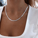 Carys Silver Chains Necklace Set, view 2