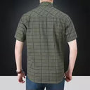 Yallingup Men's Classic Check Short Sleeve Shirt, view 8