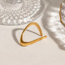 Indie Gold Arc Ring, view 3
