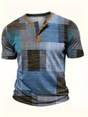 Mason | Patchwork overhemd met moderne uitstraling