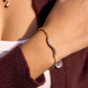 Greta Gold Chain Bracelet, view 2