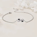 Vienna Silver Paw Bracelet, view 3