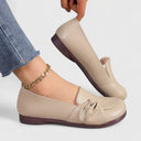 Kira casual loafers for women in soft fabric, view 2