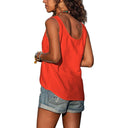 Kirra slim fit sleeveless tank top with Ibiza-inspired look, view 7