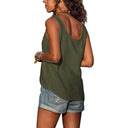 Kirra slim fit sleeveless tank top with Ibiza-inspired look, view 9