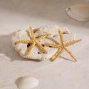 Dalia Gold Starfish Earrings, view 3