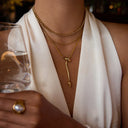 Tamsin Gold Cuban Link Chain, view 5