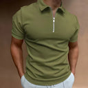 Arviano | Klassieke Rits Polo Shirt