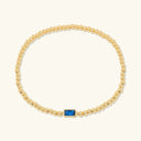Josie Gold Birthstone Bracelet, view 14