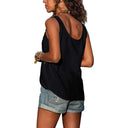 Kirra slim fit sleeveless tank top with Ibiza-inspired look, view 13