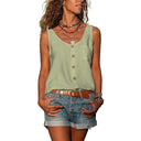 Kirra slim fit sleeveless tank top with Ibiza-inspired look, view 14