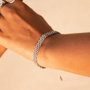 Olympia Woven Statement Bracelet, view 5