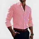 Anglesea Men's Vertical Stripe Slim Fit Shirt, view 4