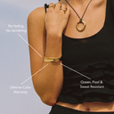 Bethany Statement Open Cuff Bracelet, view 2