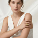 Effie Gold Sun Ring, view 4