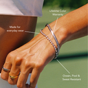 Lorena Classic Zircon Tennis Bracelet, view 2
