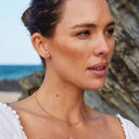 Tabitha Small Twisted Hoop Earrings, view 6