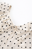 Loveday Polka Dot Ruffle Midi Dress