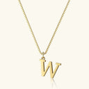 Tierney Gold Initial Necklace, view 34