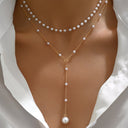 Audrey the graduated pearl necklace