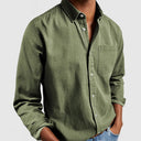 Torquay Men's Breathable Cotton Blend Shirt, view 2