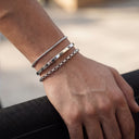 Hayden Men's Stainless Steel Bracelet Set of 3, view 5