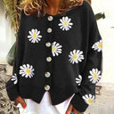 Angel Cute Cardigan With Daisies